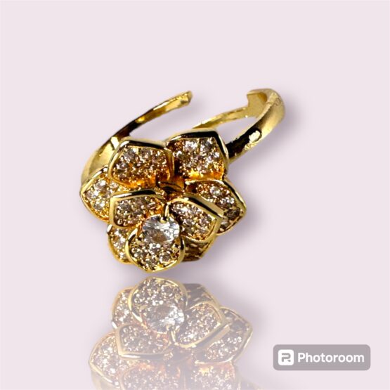 2layered Rose Fidget Ring - Image 2